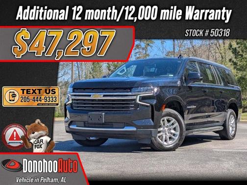 Black 2024 Chevrolet Suburban LT