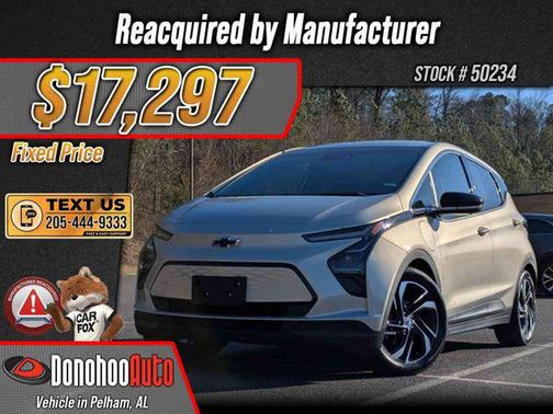 Silver Flare Metallic 2022 Chevrolet Bolt EV FWD 2LT
