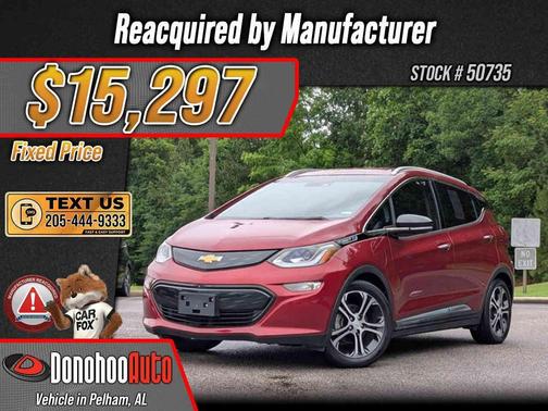 Cajun Red Tintcoat 2019 Chevrolet Bolt EV Premier