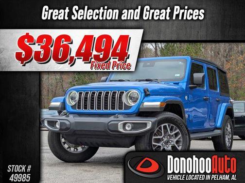 2024 Jeep Wrangler 4-Door Sahara 4x4