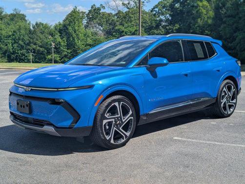 Riptide Blue Metallic 2025 Chevrolet Equinox EV LT