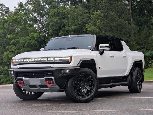 Interstellar White 2025 GMC HUMMER EV Pickup 2X