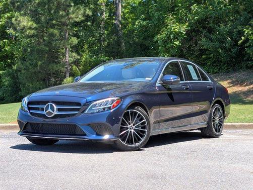 Lunar Blue Metallic 2021 Mercedes-Benz C-Class Sedan