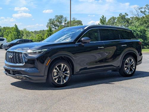 Mineral Black 2025 INFINITI QX60 Luxe