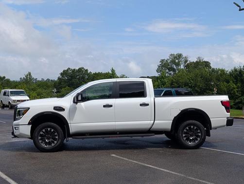 Glacier White 2024 Nissan Titan XD PRO-4X