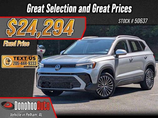 Pyrite Silver Metallic 2025 Volkswagen Taos 1.5T SE