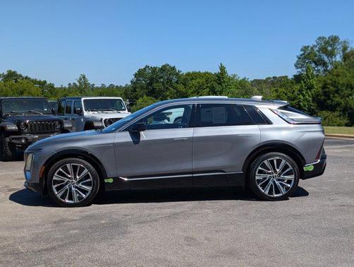 Satin Steel Metallic 2023 Cadillac LYRIQ Luxury