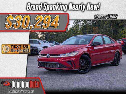 Kings Red Metallic w/Deep Black Roof 2026 Volkswagen Jetta GLI 2.0T Autobahn
