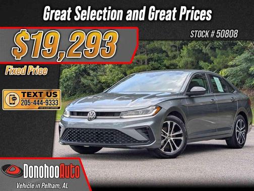 Platinum Gray Metallic 2025 Volkswagen Jetta 1.5T Sport