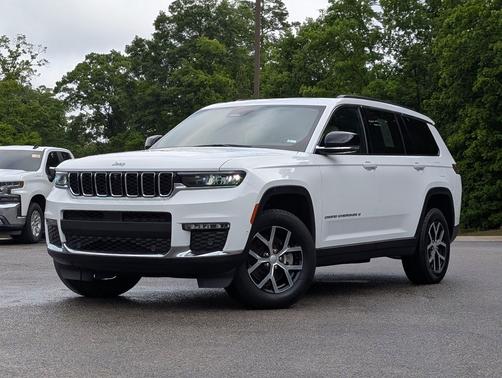 Bright White Clearcoat 2024 Jeep Grand Cherokee L Limited