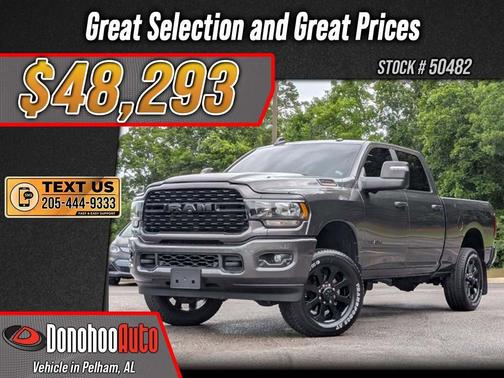 Granite Crystal Metallic Clearcoat 2024 RAM 2500 Big Horn Crew Cab 4x4 6'4' Box