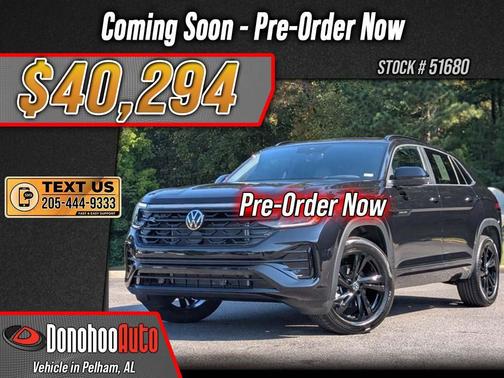 Deep Black Pearl 2026 Volkswagen Atlas Cross Sport 2.0T SEL
