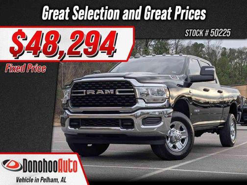Diamond Black Crystal Pearlcoat 2024 RAM 2500 Big Horn Crew Cab 4x4 6'4' Box