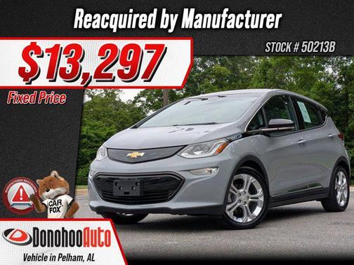 Slate Gray Metallic 2019 Chevrolet Bolt EV LT