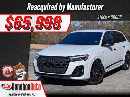 Glacier White Metallic 2025 Audi SQ7 4.0T Premium Plus