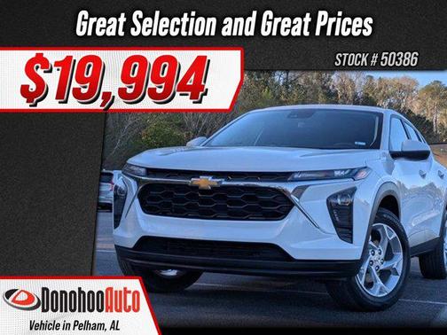 Summit White 2024 Chevrolet Trax LS