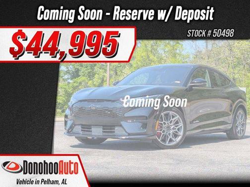 SHADOW BLACK 2025 Ford Mustang Mach-E GT