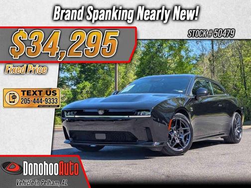 Diamond Black Crystal Pearlcoat 2024 Dodge Charger Daytona R/T