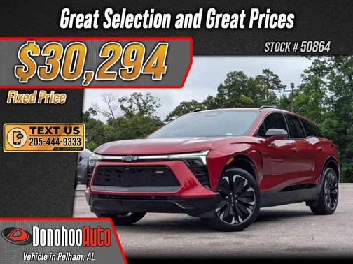 Radiant Red Tintcoat 2024 Chevrolet Blazer EV eAWD RS