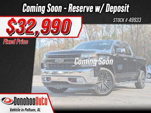 Black 2019 Chevrolet Silverado 1500 LTZ Truck