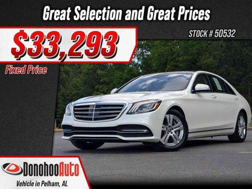 Diamond White 2018 Mercedes-Benz S-Class S 450