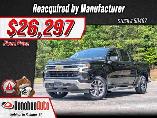 Black 2023 Chevrolet Silverado 1500 LT