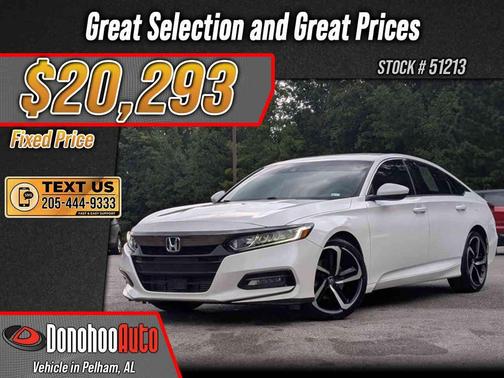 Platinum White Pearl 2018 Honda Accord Sport