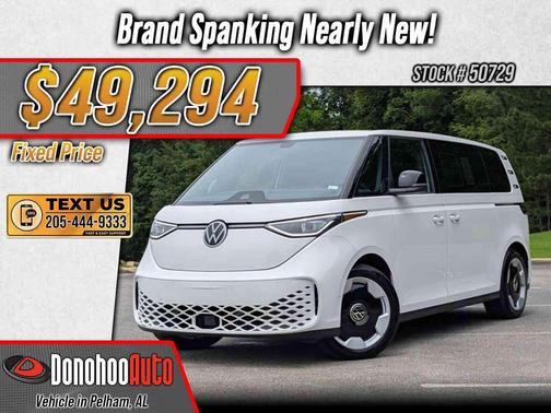 Candy White 2025 Volkswagen ID. Buzz Pro S