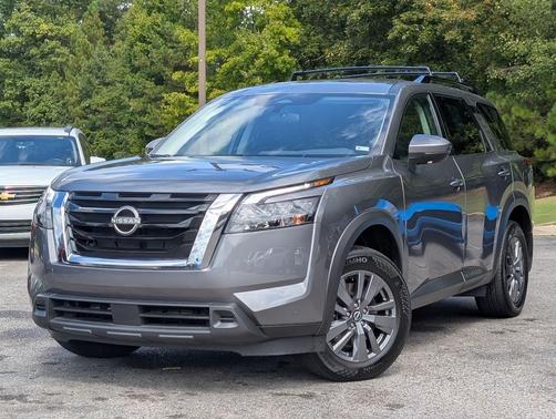 Gun Metallic 2025 Nissan Pathfinder SV FWD
