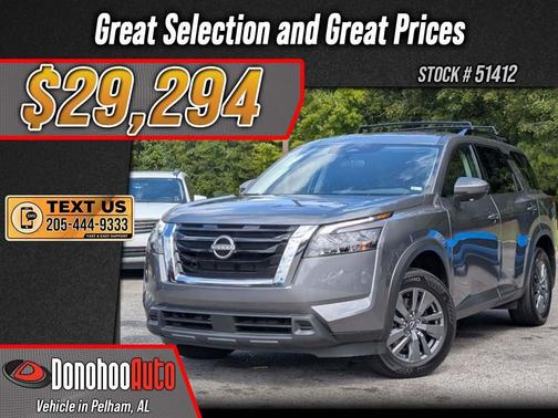 Gun Metallic 2025 Nissan Pathfinder SV FWD