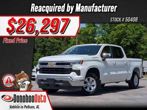 Summit White 2022 Chevrolet Silverado 1500 LT