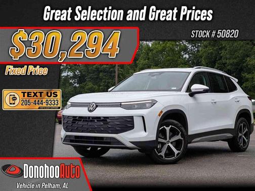 Pure White 2025 Volkswagen Tiguan 2.0T SE 4MOTION