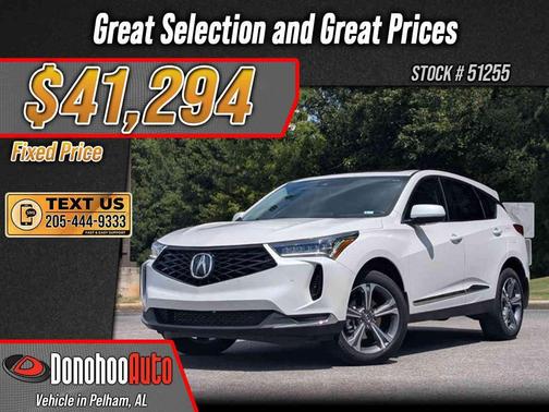 Platinum White Pearl 2025 Acura RDX Technology Package