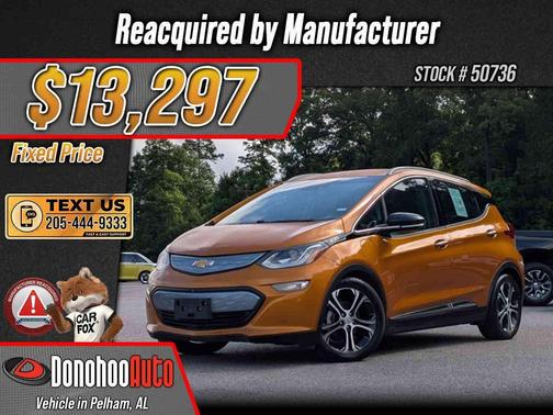 Orange Burst Metallic 2017 Chevrolet Bolt EV Premier