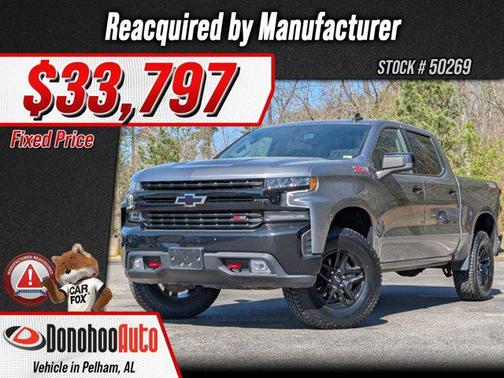 Satin Steel Metallic 2021 Chevrolet Silverado 1500 LT Trail Boss