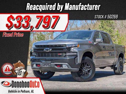 Satin Steel Metallic 2021 Chevrolet Silverado 1500 LT Trail Boss