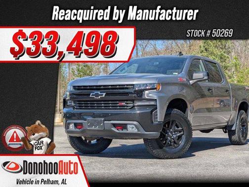 Satin Steel Metallic 2021 Chevrolet Silverado 1500 LT Trail Boss