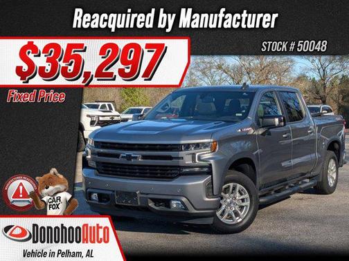 Satin Steel Metallic 2021 Chevrolet Silverado 1500 RST