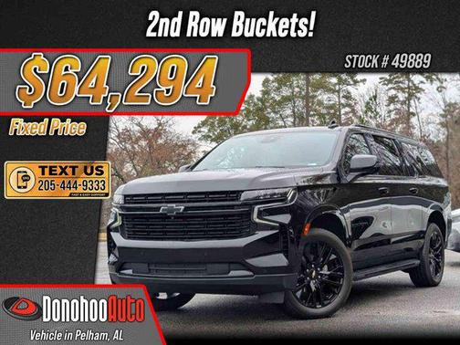 Black 2024 Chevrolet Suburban RST