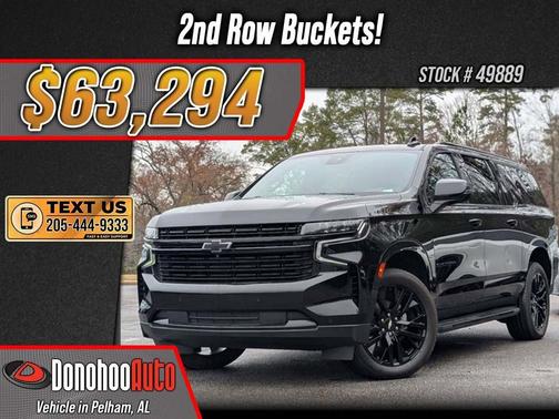 Black 2024 Chevrolet Suburban RST