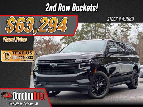 Black 2024 Chevrolet Suburban RST
