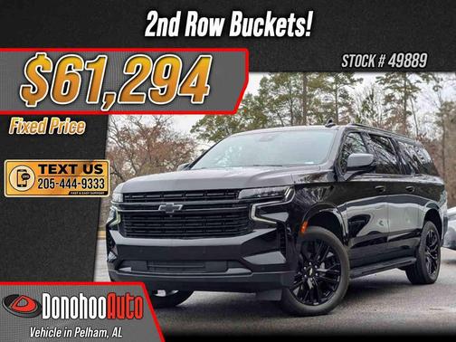 Black 2024 Chevrolet Suburban RST