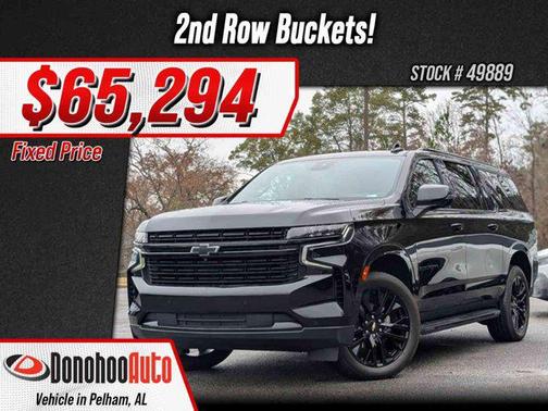 Black 2024 Chevrolet Suburban RST