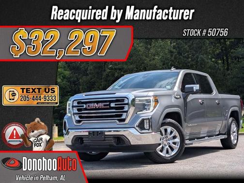 Satin Steel Metallic 2021 GMC Sierra 1500 SLT