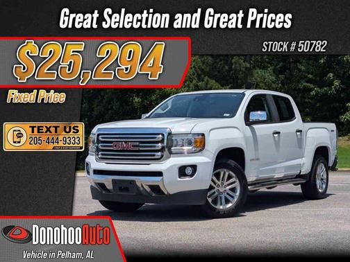Summit White 2017 GMC Canyon SLT