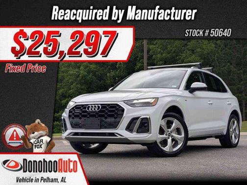 Glacier White Metallic 2022 Audi Q5 45 S line Premium Plus