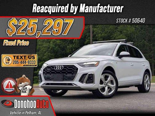 Glacier White Metallic 2022 Audi Q5 45 S line Premium Plus