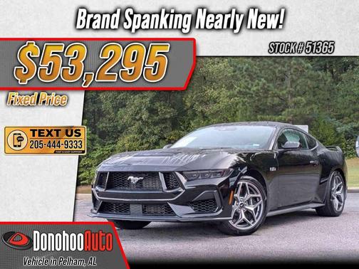 Shadow Black 2026 Ford Mustang GT Premium