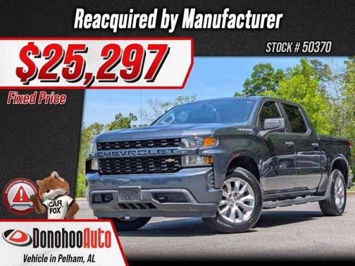 Shadow Gray Metallic 2021 Chevrolet Silverado 1500 Custom