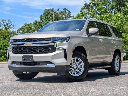 Empire Beige Metallic 2021 Chevrolet Tahoe LS